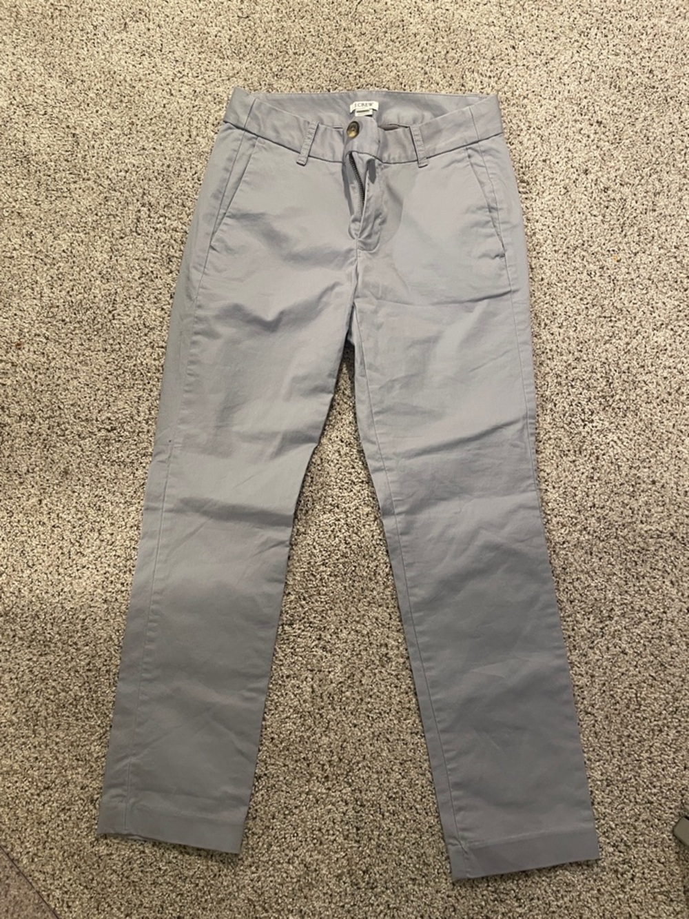 J. Crew Women’s Light Gray Cropped Chino Pants